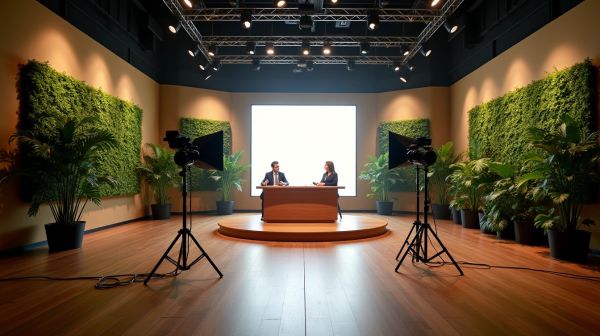 Aménagement de studio pour talk-show : idées inspirantes à Paris