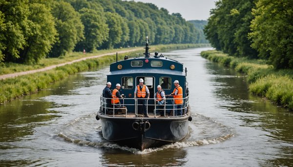 L'association de metteurs jaugeurs : experts du fluvial